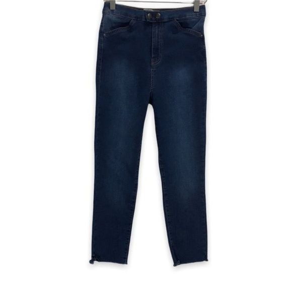 FREE PEOPLE WE THE FREE High Rise Raw Hem Jeggings Size 29 - Picture 1 of 7